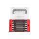 TEKTON 3/8 in. Drive Long Ball End Hex Bit Socket Set with Mini Stacking Tool Box, 11-Piece (3-10 mm)