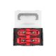 TEKTON 7 in. Internal and External Retaining Ring Pliers Set with Mini Stacking Tool Box (4-Piece)