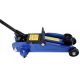Oerbin 1.5 Ton Low Profile Hydraulic Trolle, Steel Racing Floor Jack, Lifting Range 5 in. - 11.8 in. Blue Color