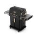 SharkNinja FlexFlame ProConnect Wi-Fi 3-Burner Propane Grill in Black with Pizza Stone and Peel