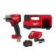 Milwaukee M18 FUEL Gen-2 18V Lithium-Ion Brushless Cordless Mid Torque 1/2 in. Impact Wrench w/ M18 Inflator & 8.0 Ah Starter Kit