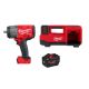 Milwaukee M18 FUEL 18V Lithium-Ion Brushless Cordless 1/2 in. Impact Wrench with M18 Inflator & 12.0 Ah FORGE Battery