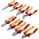 Wiha 1000-Volt Insulated Pliers and Cutters Set with Canvas Pouch (8-Piece)