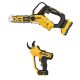 DEWALT 20V MAX 8 in. Brushless Cordless Battery Powered Pruning Mini Chainsaw Kit with 4.0 Ah Battery, Charger and 20V Pruner