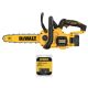 DEWALT 20V MAX Lithium-Ion 12in. Cordless Battery Powered Chainsaw Kit and 45 Link 12 in. Chain with 5 Ah Battery & Charger