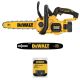 DEWALT 20V MAX Lithium-Ion 12in. Cordless Battery Powered Chainsaw Kit with 5 Ah Battery, Charger, 12 in. 45 Link Chain and Bar