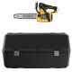 DEWALT 12 in. 60V MAX Lithium-Ion Cordless Electric Battery Brushless Top Handle Chainsaw (Tool-Only) with Chainsaw Case