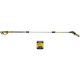 DEWALT 20V Lithium-Ion 8 in. Cordless Pole Saw Kit and 8 in. Pole and Pruning Chainsaw Chain with 5.0 Ah Battery and Charger