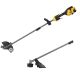 DEWALT FLEXVOLT 60V MAX 7.5 in. Cordless Battery Powered Attachment Capable Edger (Tool Only) and String Trimmer Attachment