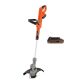 BLACK+DECKER 20V MAX Cordless Battery Powered 2-in-1 String Trimmer and Lawn Edger Kit with (2) 2Ah Battery and Charger