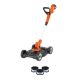 BLACK+DECKER 12 in. 6.5 AMP Corded Electric 3-in-1 String Trimmer & Lawn Edger with Mower Attachment and Replacement Spools (3-Pack)