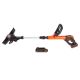 BLACK+DECKER 20V MAX Cordless Battery Powered 2-in-1 String Trimmer and Lawn Edger Kit with 2. 5Ah and 2Ah Batteries and Charger