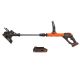 BLACK+DECKER 20V MAX Cordless Battery Powered 2-in-1 String Trimmer and Lawn Edger with 2.5 Ah and 2.0 Ah Batteries and Charger