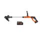BLACK+DECKER 40V MAX Cordless Battery Power String Timmer Kit with 2.0 Ah and 1. 5Ah Batteries and Charger