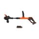 BLACK+DECKER 20V MAX Lithium-Ion Cordless Resin Blade Trimmer Kit with 2.5 Ah and 2.0 Ah Batteries and Charger
