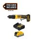 DEWALT ATOMIC 20 V MAX Lithium-Ion Cordless Die Grinder with Paddle Switch with 20 V MAX XR Power Stack 3.5 Ah Battery, Charger