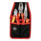 Wiha 1000-Volt Insulated Pliers-Cutters Set in Belt Pack Pouch (3-Piece)