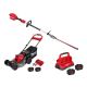 Milwaukee M18 FUEL 18V 20 in. Brushless Cordless Battery Powered Short Pole Hedge Trimmer w/ M18 FORGE Starter Kit, M18 Mower Kit