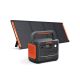 Jackery 2000W/4000W Peak Push Button Start Battery Generator Portable Power Station Explorer 1500 v2 w/One 200W Solar Panels
