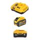 DEWALT 20V/60V MAX flexvolt Lithium-Ion 9. 0Ah Battery and Charger Starter Kit with 20V MAX Lithium-Ion 6. 0Ah Battery