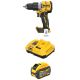DEWALT 20V XR Lithium-Ion Brushless Cordless 1/2 in. Hammer Drill with 20V/60V MAX flexvolt 9. 0Ah Battery and Charger