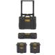 DEWALT Toughsystem 2.0 24 in. W Modular ToolBox with 22 in. W Small Modular ToolBox and (2) 15.25 in. W Compact Deep Tool Boxes