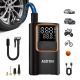 AstroAI Cordless 150PSI Tire Inflator with Digital Display Smart Auto Shutoff USB-C Rechargeable Battery and LED Emergency Light