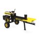 Champion Power Equipment 20 Ton 212cc Full Beam Horizontal Operation and Auto Return Gas Wood Log Splitter with Oil Funnel and Engine Oil