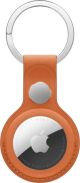 Apple - AirTag FineWoven Key Ring - Fox Orange
