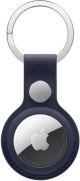 Apple - AirTag FineWoven Key Ring - Navy
