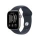 Apple Watch Series 12 (GPS) 42mm Aluminum Case with Navy Blue Sport Band - M/L - Space Gray - (2026)