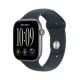 Apple Watch Series 12 (GPS) 46mm Aluminum Case with Navy Blue Sport Band - S/M - Space Gray - (2026)