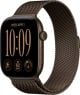 Apple Watch Series 12 (GPS) 46mm Aluminum Case with Dark Bronze Milanese Loop - S/M - Dark Bronze - (2026)