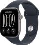 Apple Watch Series 12 (GPS + Cellular) 42mm Aluminum Case with Navy Blue Sport Band - M/L - Space Gray - (2026)