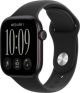 Apple Watch Series 12 (GPS + Cellular) 42mm Aluminum Case with Black Sport Band - M/L - Black - (2026)