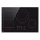 LG - 30-in Wide Built-In Electric Induction Smart Cooktop with 4 Elements and UltraHeat 5.0kW Element - Black Ceramic