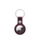 Apple - AirTag FineWoven Key Ring - Burgundy