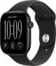 Apple Watch Series 12 (GPS + Cellular) 46mm Aluminum Case with Black Sport Band - S/M - Black - (2026)