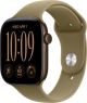 Apple Watch Series 12 (GPS + Cellular) 46mm Aluminum Case with Olive Sport Band - S/M - Dark Bronze - (2026)