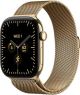 Apple Watch Series 12 (GPS + Cellular) 46mm Titanium Case with Radiant Gold Milanese Loop - S/M - Radiant Gold - (2026)