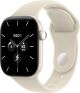 Apple Watch Series 12 (GPS + Cellular) 42mm Ceramic Case with Sand Sport Band - S/M - Pearl White - (2026)