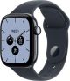 Apple Watch Series 12 (GPS + Cellular) 42mm Ceramic Case with Navy Blue Sport Band - M/L - Night Blue - (2026)