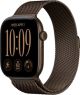 Apple Watch Series 12 (GPS + Cellular) 46mm Aluminum Case with Dark Bronze Milanese Loop - M/L - Dark Bronze - (2026)