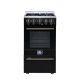 Forno Appliances - 24 in. Wide 4 burner Lamazze 2.05 Cu. Ft. Freestanding Gas Range - Black