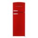 Unique Appliances - 21 in. Wide Classic Retro 7.5cu.ft Compact Top Freezer Refrigerator - Candy Apple Red