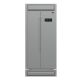 Forno Appliances - 37 in. Wide Salerno 15.6 Cu. Ft. Built-In Side-by-Side Refrigerator with Spill-proof Shelves - Stainless Steel VCM