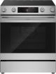Bosch - 300 Series 30 in. Wide 5.8 Cu. Ft. Slide-In Electric Convection Range with 5 Elements - Stainless Steel