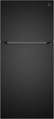 GE - 30 in. Wide 21 Cu. Ft. Freestanding Garage Ready Top Freezer Refrigerator with Bright LED Lighting - Black