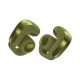 Bose - Ultra Open Earbuds (2nd Gen) - Wireless Bluetooth Open Ear Earbuds with Immersive Audio and Wireless Charging - Olive Green