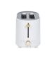 Café - Express Finish 2-Slice Toaster with Extra Wide Slots and 4 Preset Toasting Functions - Matte White